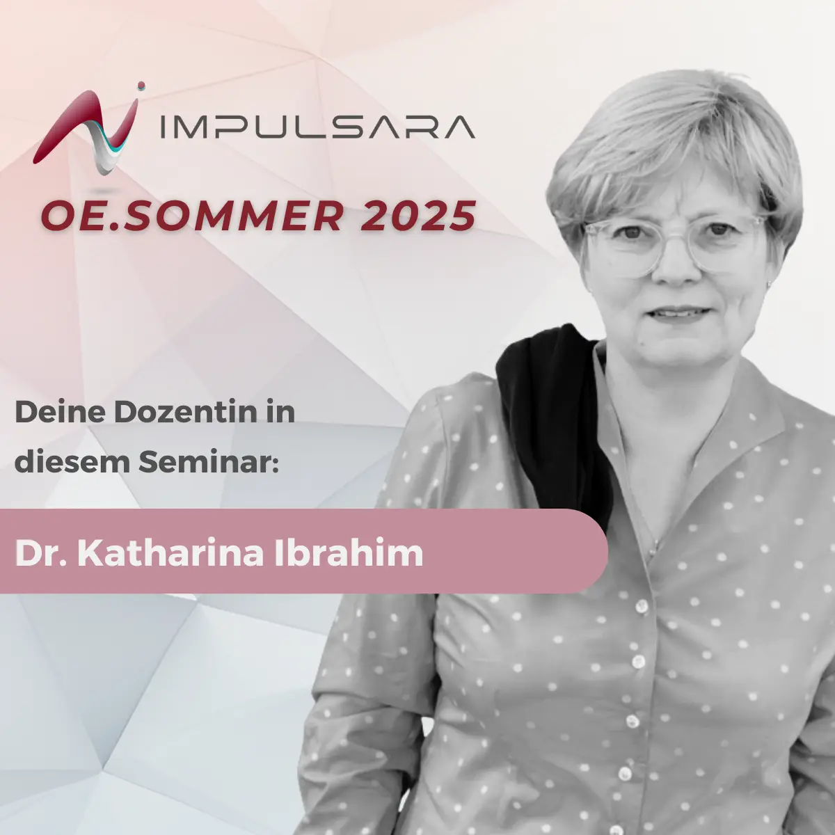 Dr. Katharina Ibrahim Dr. Katharina Ibrahim