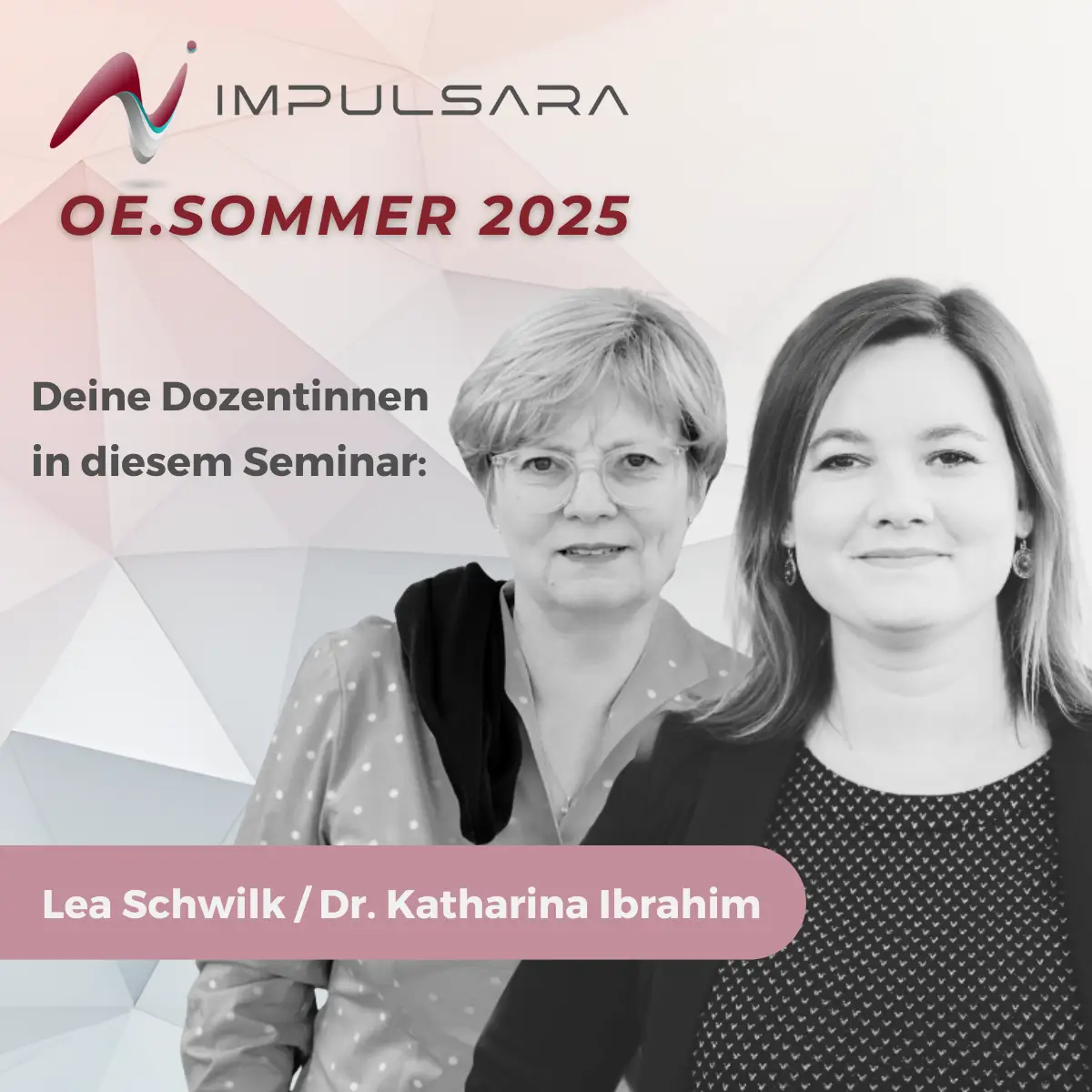 Katharina Ibrahim und Lea Schwilk Katharina Ibrahim und Lea Schwilk